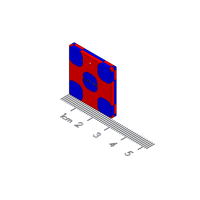 Datasheet for Polymagnet SKU # 1000425.