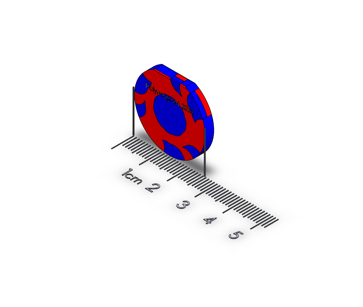 Magnetic Protoype model Polymagnetic SKU # 1002822.